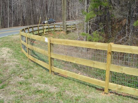 Commercial timber fencing installation for business and managed sites
